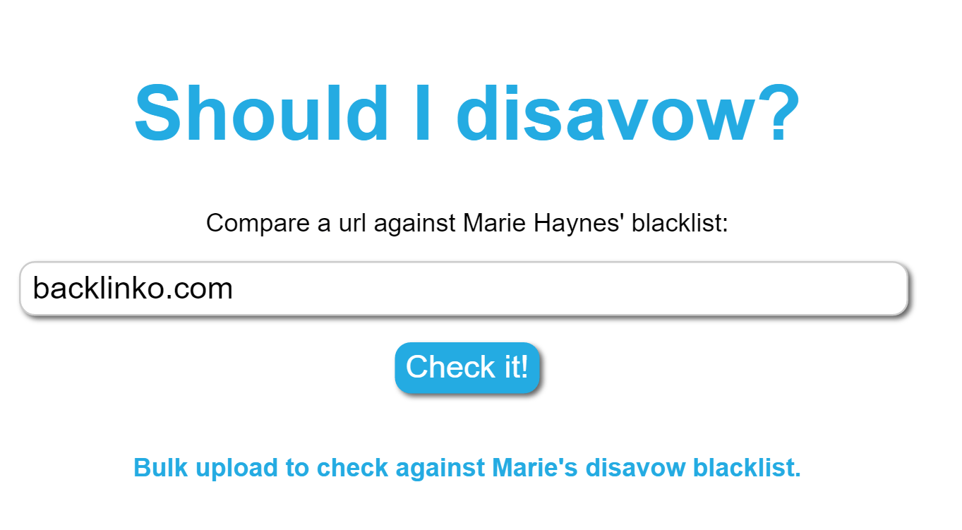 disavow-blacklist-tool